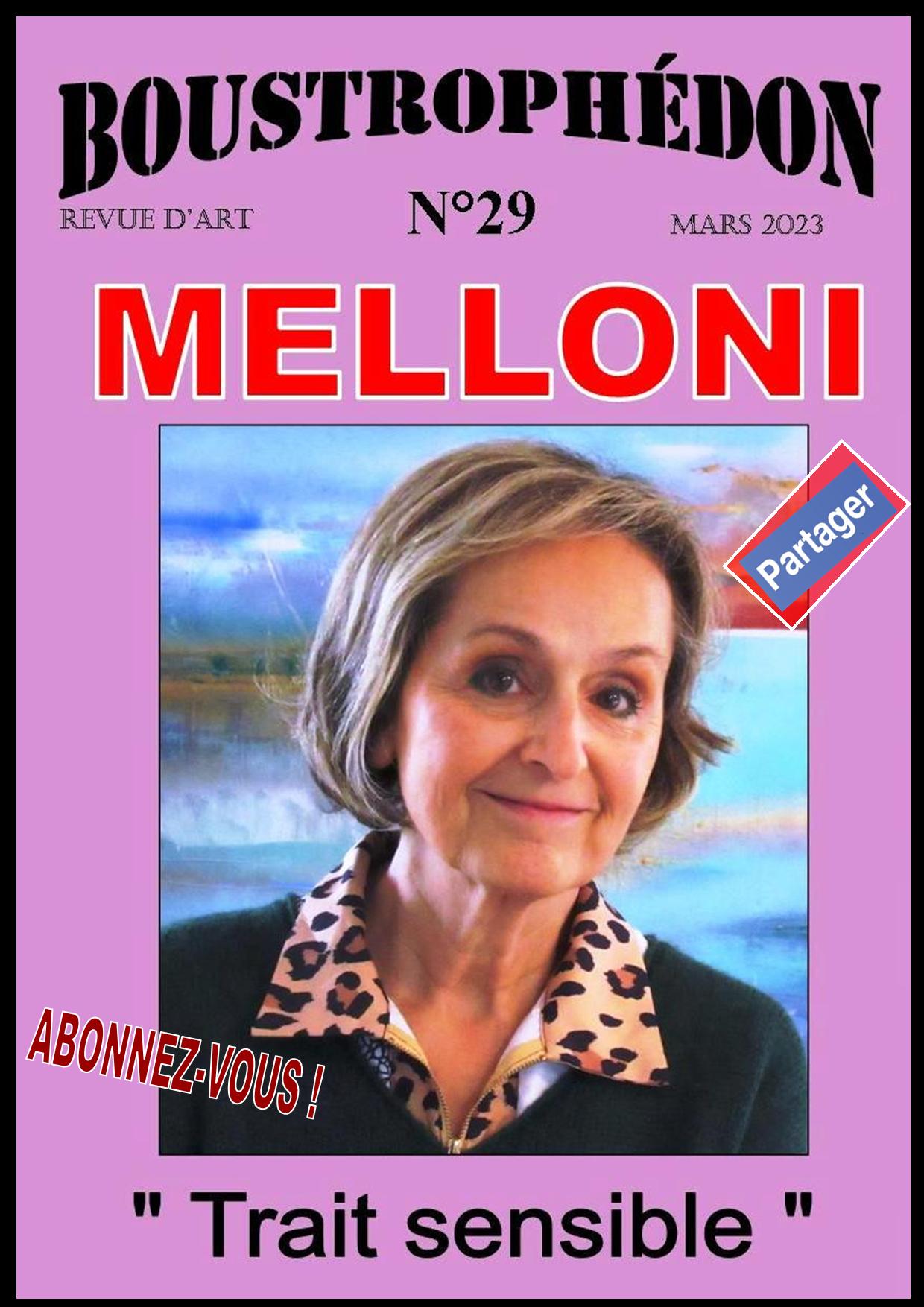 Chantal MELLONI - 2023 - dans le Boustrophédon