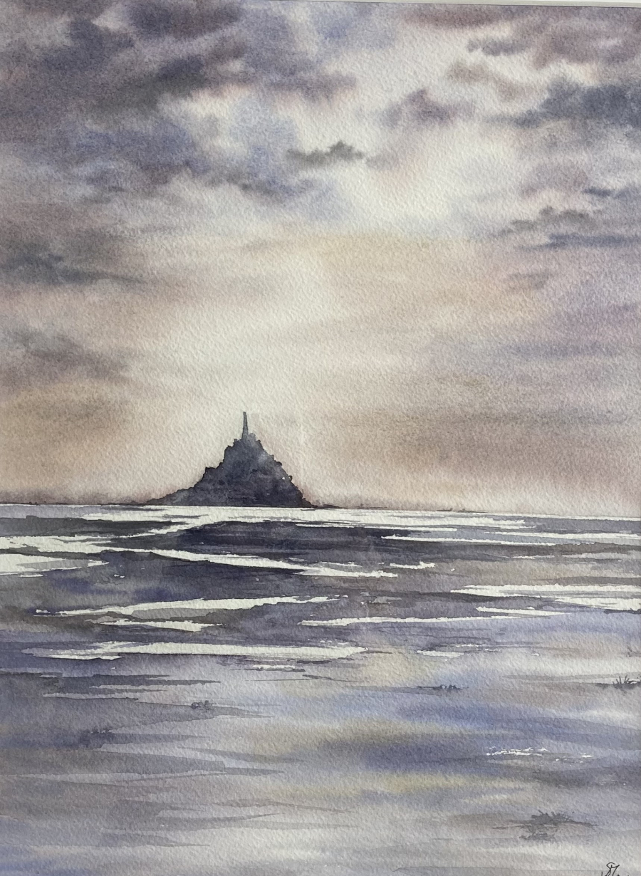 Sonia MERCADIER  - 2023 - le mont St Michel