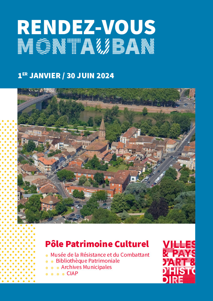 1° semestre 2024 - Montauban pôle patrimoine