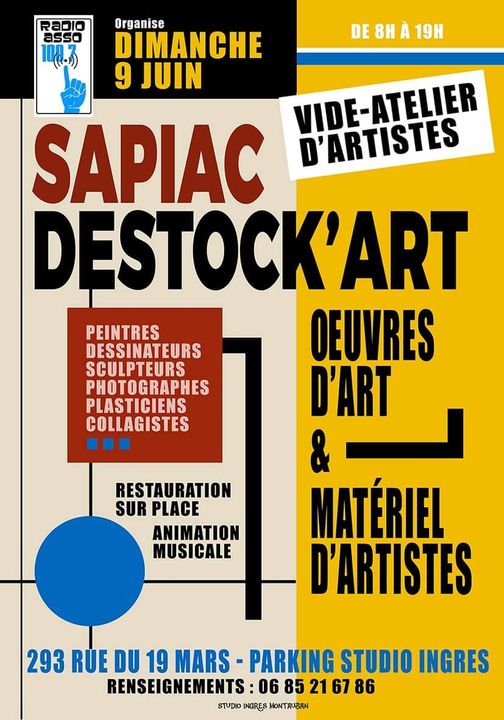 9 juin 2024 - MONTAUBAN Sapiac, Vide Atelier d'artistes