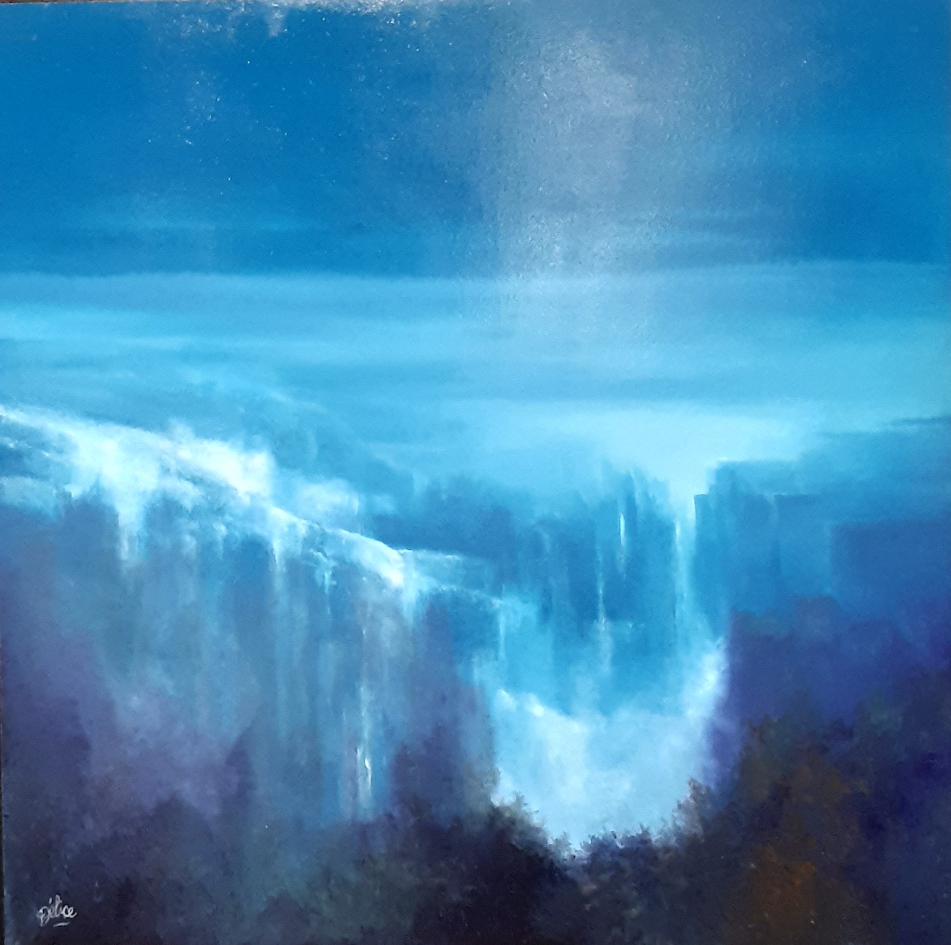 Didier LISSARDY (Délice) - 2024 - Blue liquid