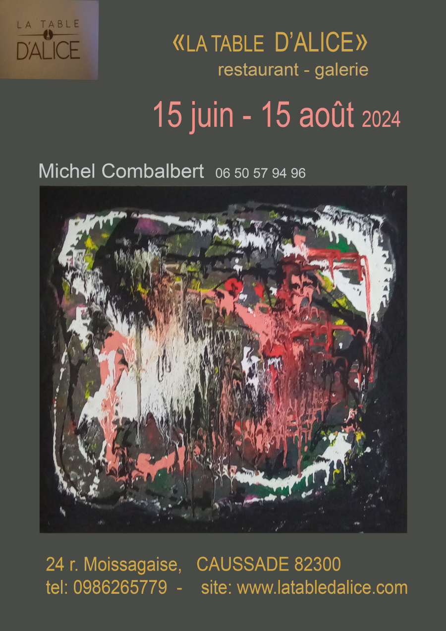 Michel COMBALBERT-  2024 -  expose à,Caussade