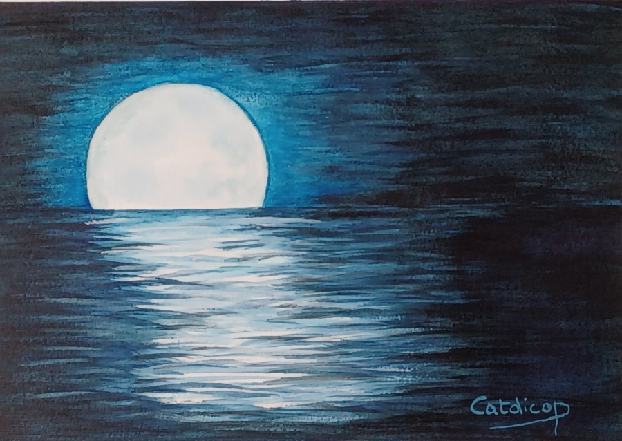 Catherine LAGARENNE - 2024 - Clair de lune 003