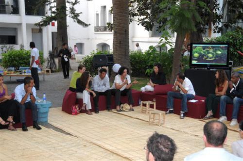 Sensibilisation - Ecole des beaux arts - Festival de casablanca - Juillet 2010