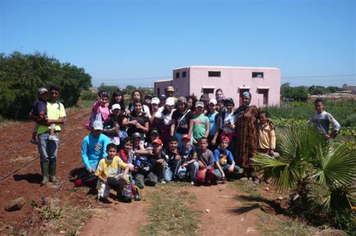 Sensibilisation - Visite  scolaire à la Ferme de Dar Bouazza  - 2008