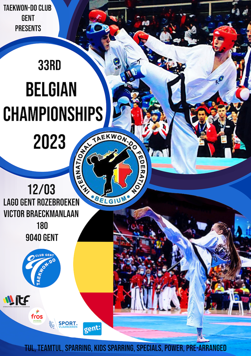 Poster Belgish kampioenschap 2023