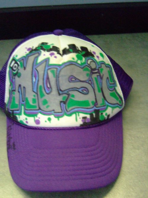 Casquette violet 