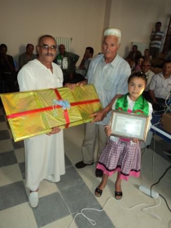 Remise de prix aux lauréats