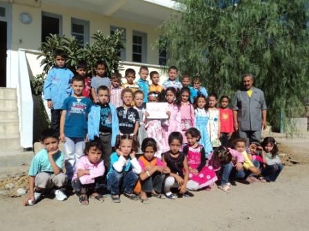 Rentrée scolaire du 11 septembre 2011 à l'école de Lemroudj