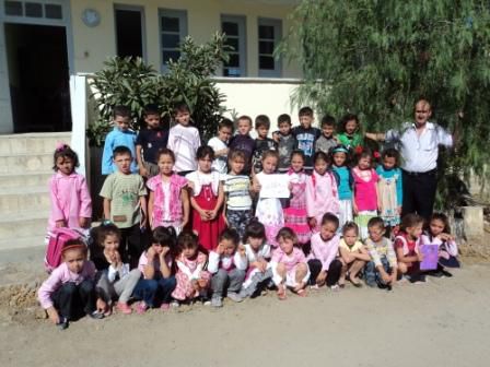 Rentrée scolaire du 11 septembre 2011 à l'école de Lemroudj