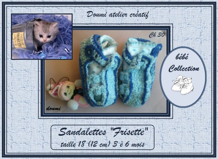 Ch 030 - Sandalettes ''Frisettes''