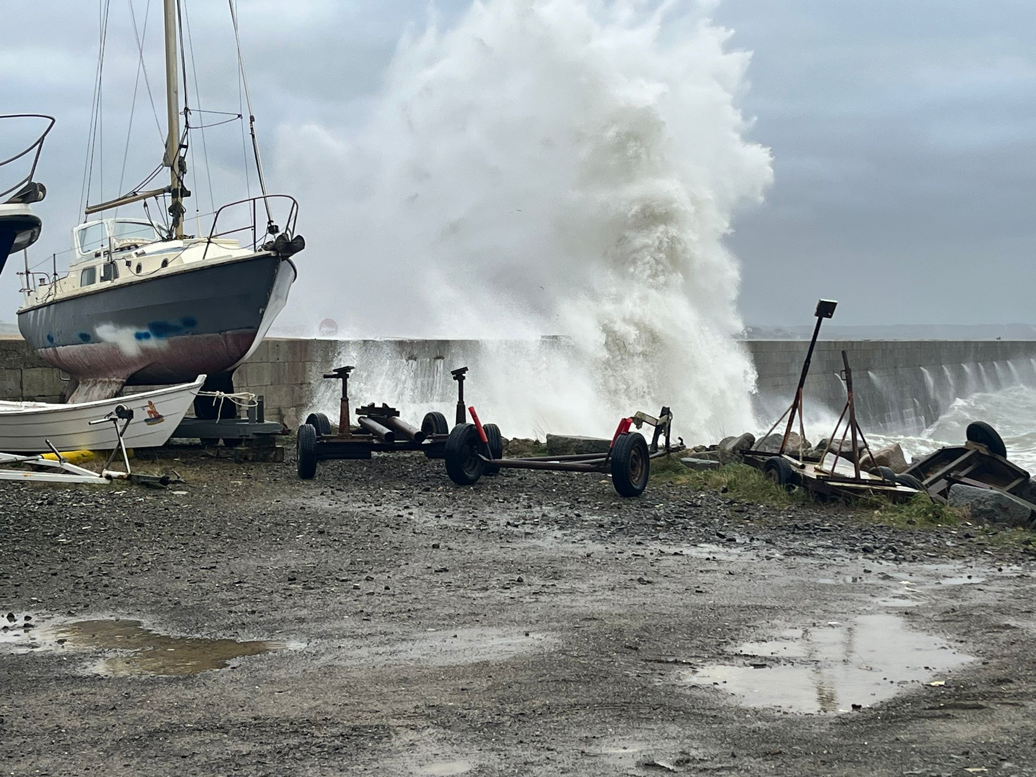 tempête a Granville