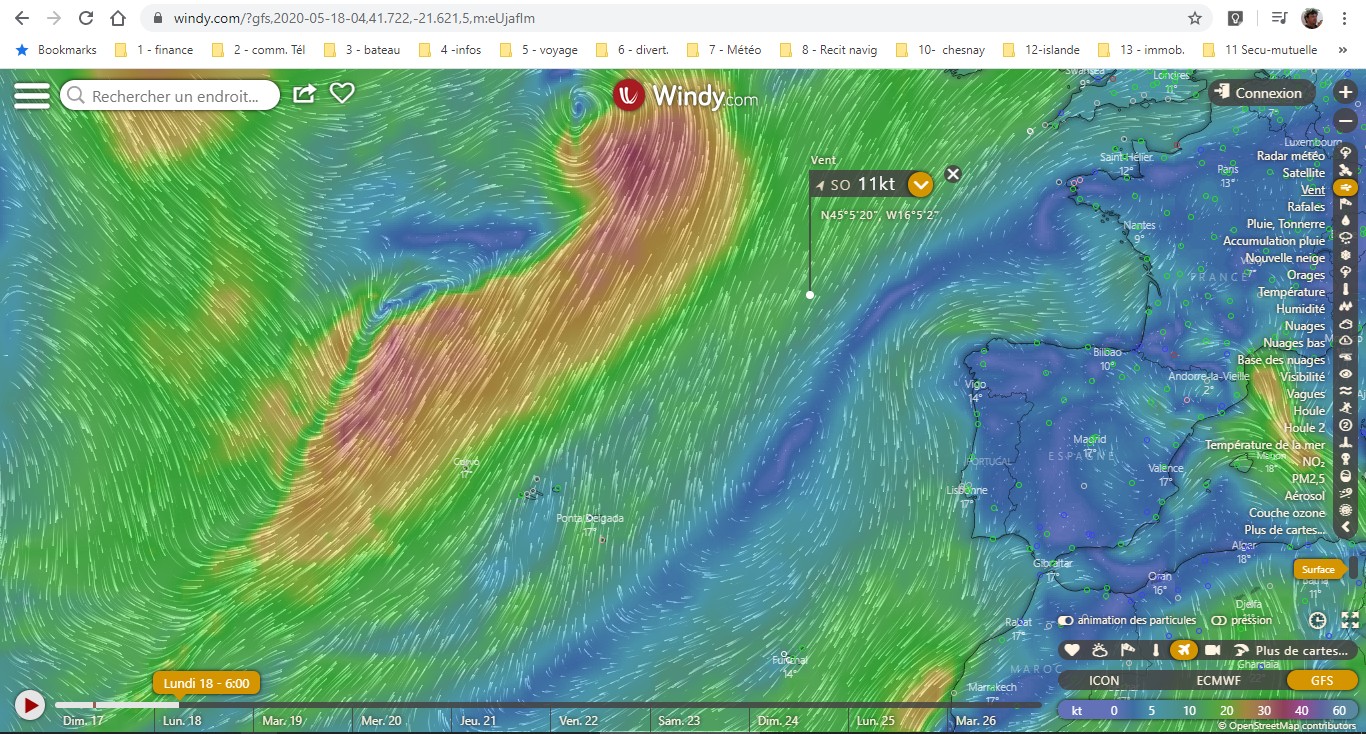 situation demain 18/05