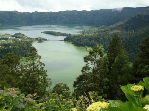 lagoa verde et azul