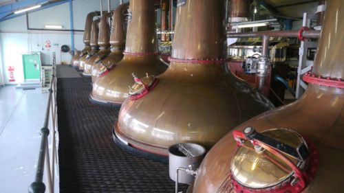 distillerie Laphroaig sur l'ile d'Islay en Ecosse