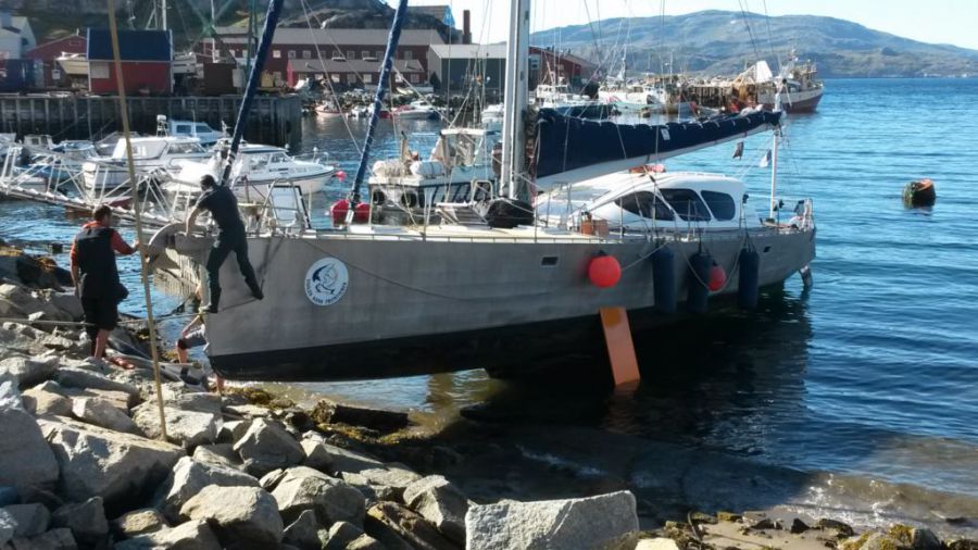 beachage pour retirer les coquillages et gagner un peu de vitesse