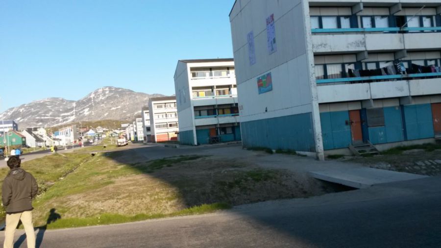 la face grise de Nuuk