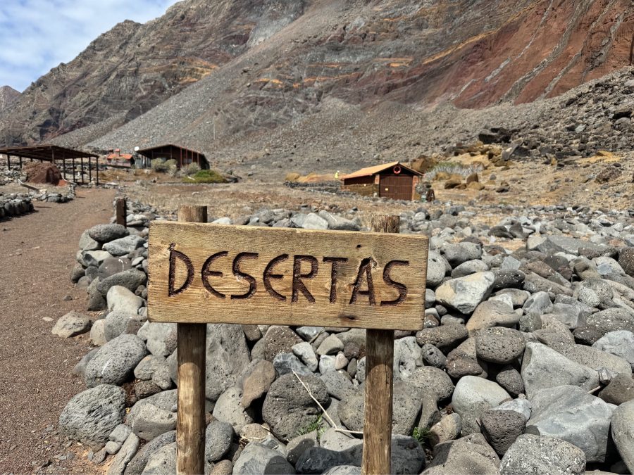 courte balade à terre aux Desertas