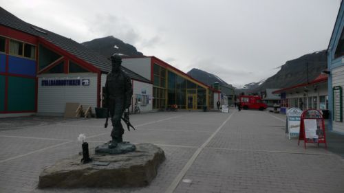 place centrale de Longyearbean