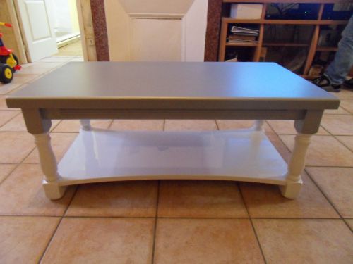 Table basse aprés tranformation et relookage