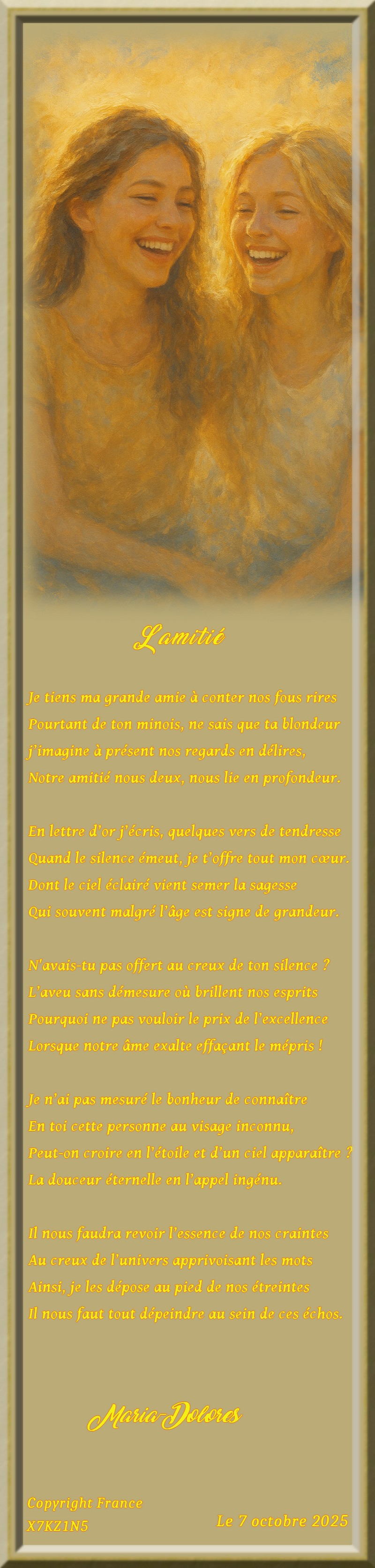 L\\\'amitié