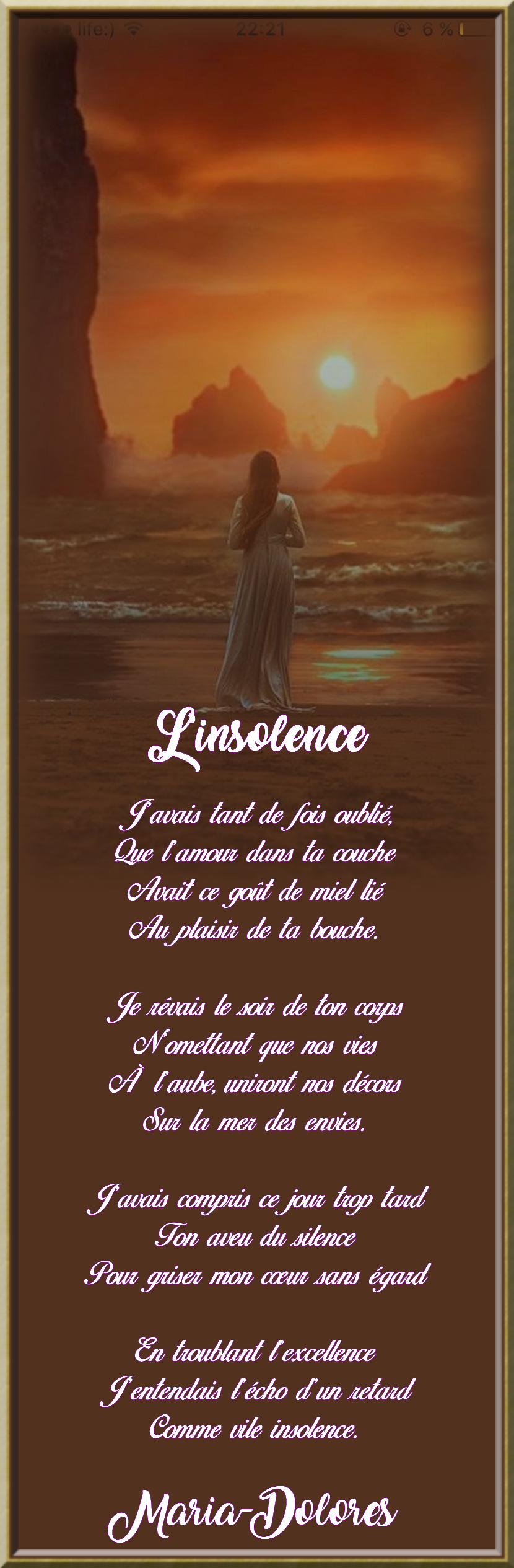 L\\\'insolence
