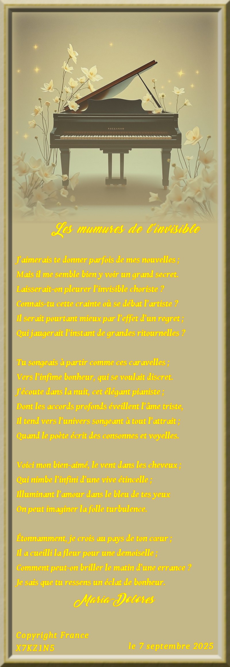 les murmures de l\\\'invisible 