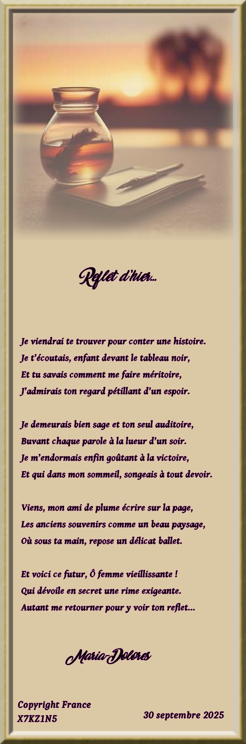 Reflet d\\\'hier