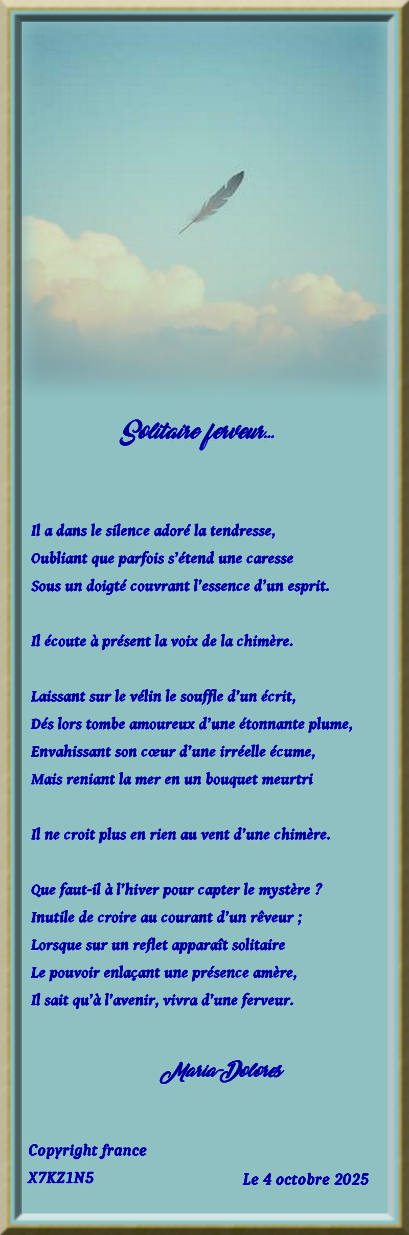 Solitaire ferveur