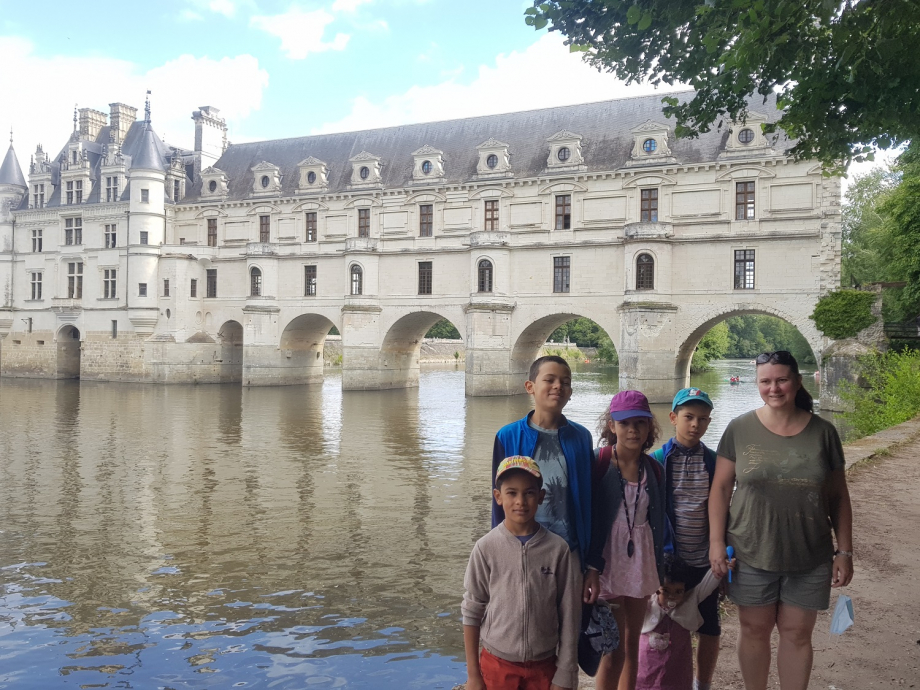 Cet été nous avons visité les châteaux de la Loire