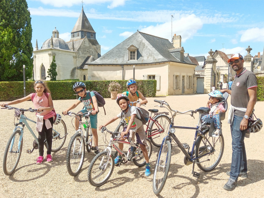 En voiture et en vélo !