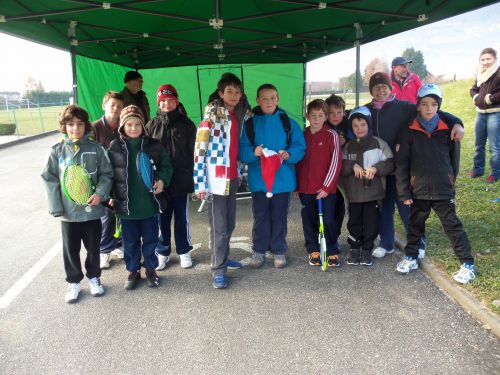 Tournoi école de tennis de Noël 2013