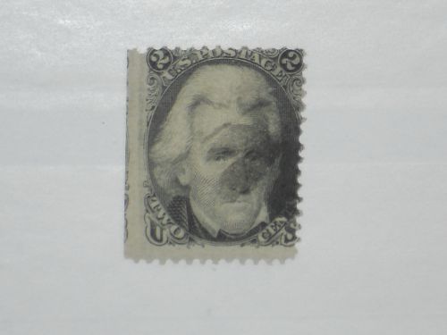 Etats-Unis : A.Jackson ( 2c ) oblitéré avec grille de 1863 : cote:40,00 euros 