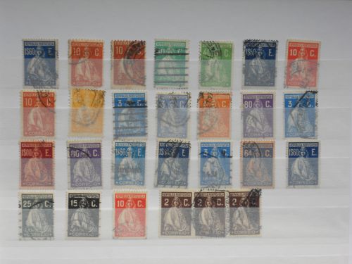 Portugal : Lot de timbres anciens oblitéres : LotP3