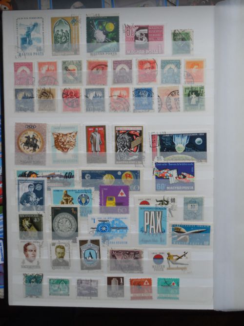 Hongrie/Magyar : Lot de timbres anciens oblitérés : LotHon1