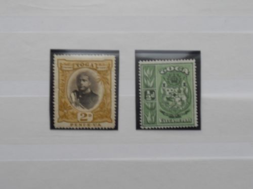 Tonga/Toga: Timbres Neufs (**) datant de 1897-1934 