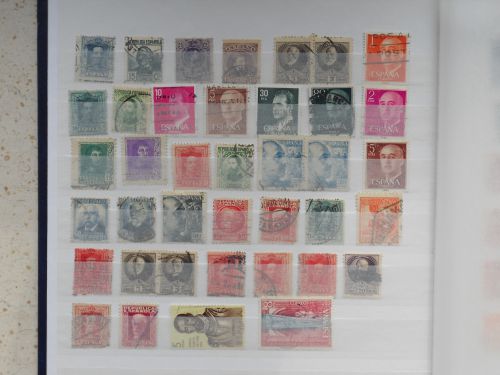 Espagne : Lot de timbres anciens oblitérés : Lot Esp4