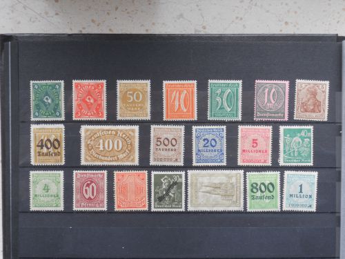 Allemagne : Lot de timbres anciens neufs (** ) : Lotall5