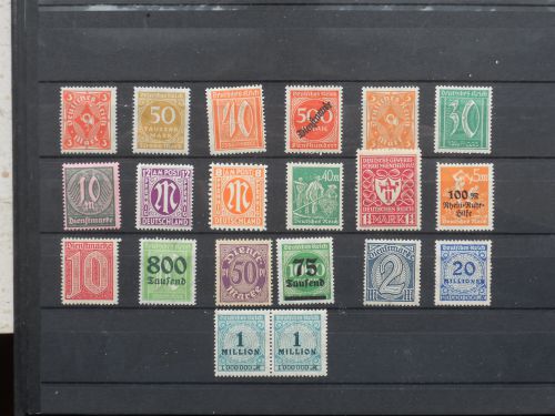 Allemagne : Lot de timbres anciens neufs (** ) : Lotall6