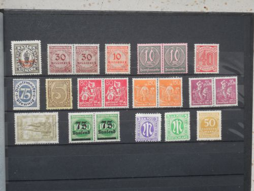 Allemagne : Lot de timbres anciens neufs (** ) : Lotall7 Allemagne : Lot de timbres anciens neufs (** ) : Lotall7