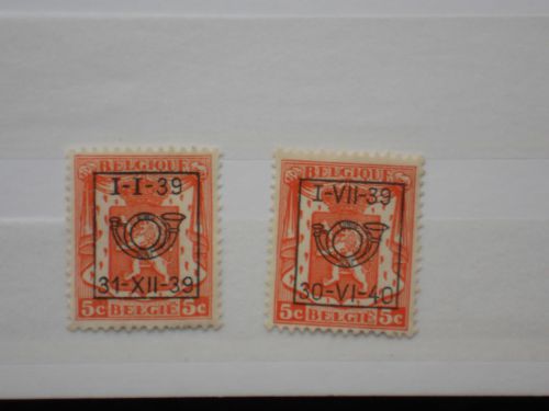 Belgique : Timbres Type (PO) neufs , de 1939 , numéros ( 420 et 429 )