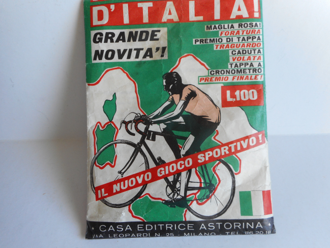 Les jeux : Il Giro d'Italia (Casa Editrice Astorina - Italie - 1958)