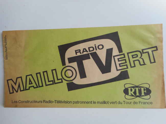 mar35 vis 005 - ORTF Radio TV ... sponsor du Maillot Vert 1964
