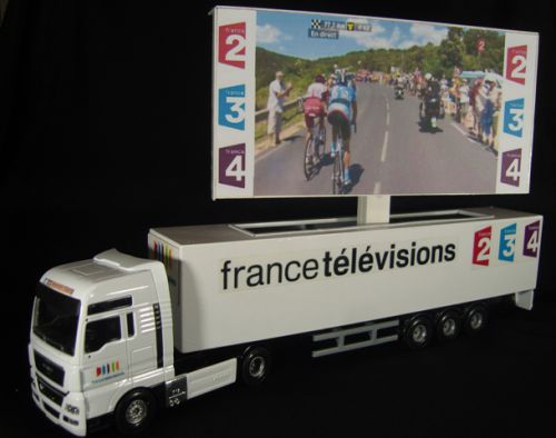 x 01 - Camion Ecran géant France Télévision