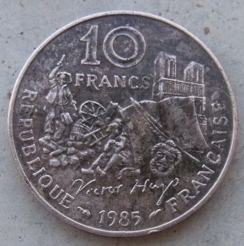 10 francs, Victor Hugo