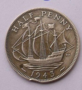 Royaume uni, Half penny