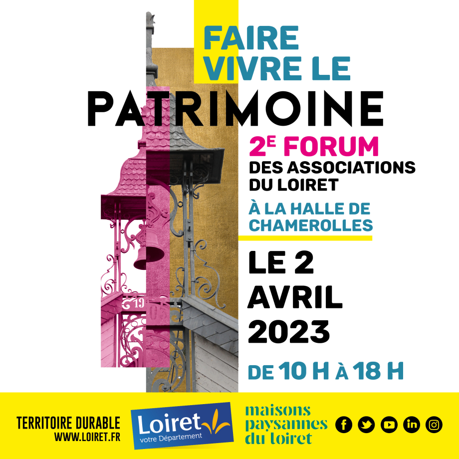 Forum associations patrimoine - Chamerolles -2023-04-02