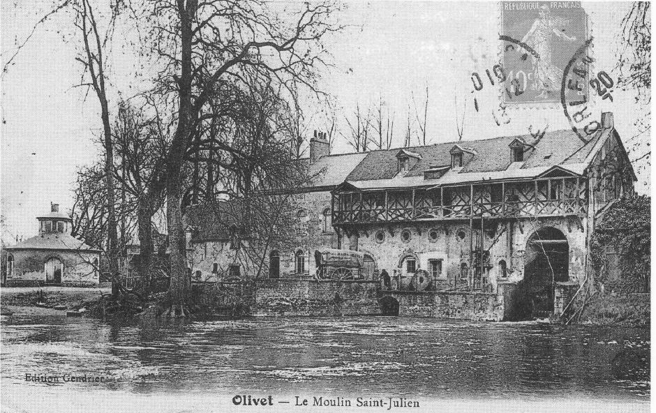 Moulin de Saint-Julien vers 1910 (1)