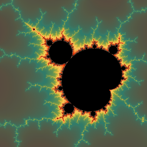 Bonhomme fractal de Mandelbrot_1