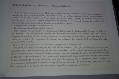 Plénière Académie Goncourt : L'Ecriture ou la vie